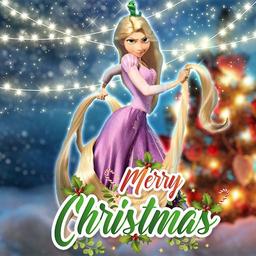  Rapunzel | Tangled Christmas Sweater Design